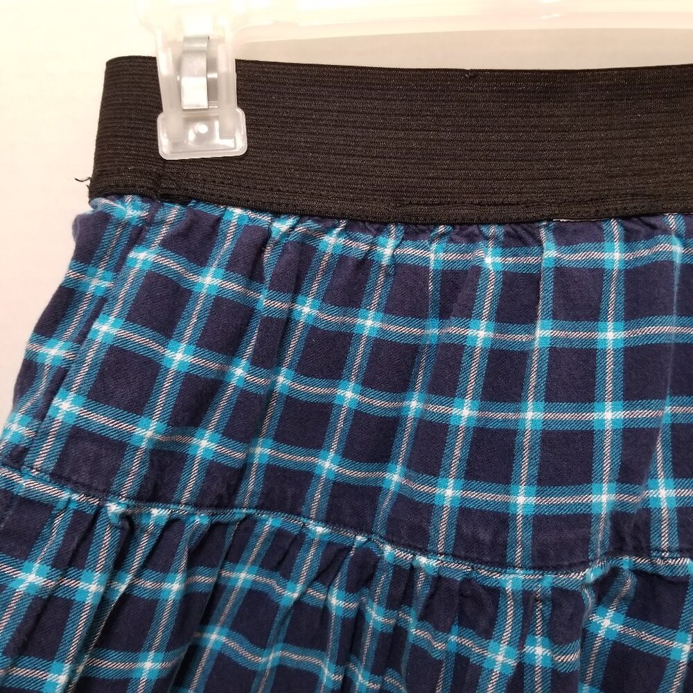 Justice skort 10 plaid metallic schoolgirl mini academia cotton checks - Picture 8 of 12